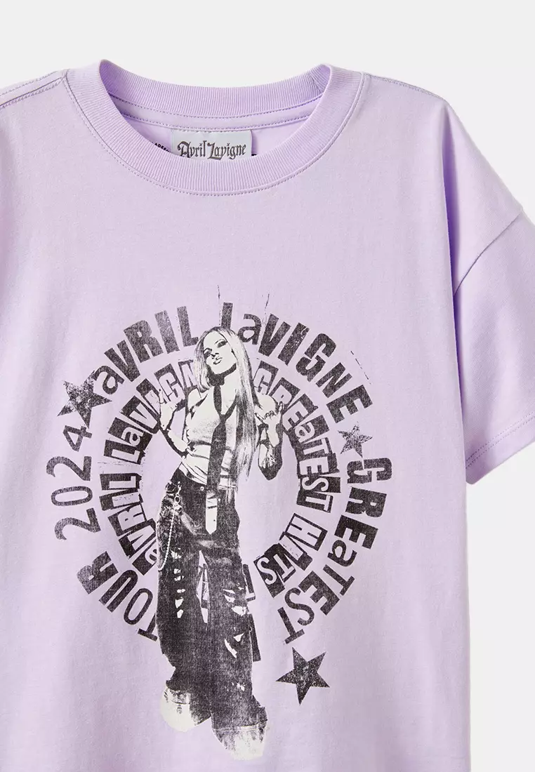 Licensed Drop Shoulder Short Sleeve Tee