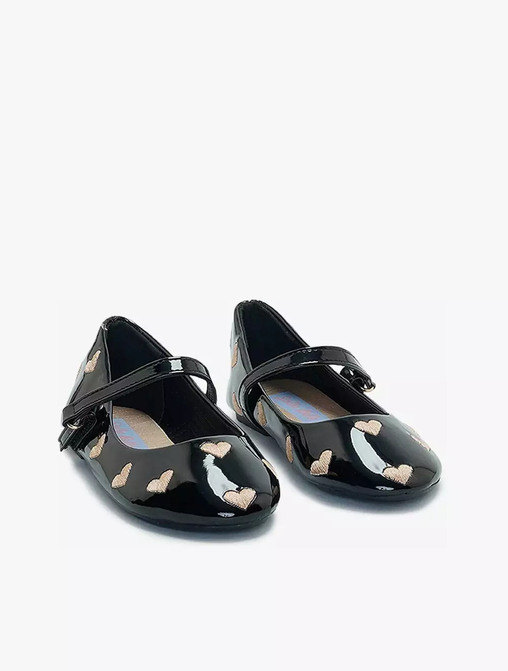 Payless Stella Belle Childrens Emma Toddler Flats - Black_07