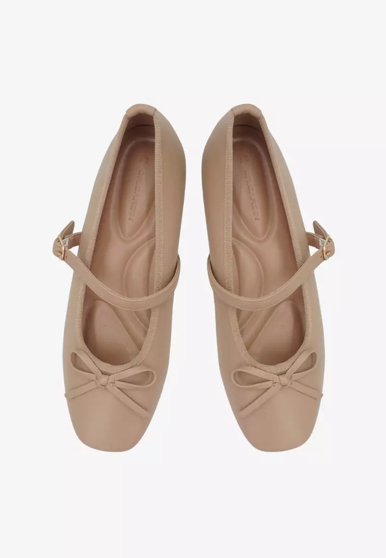 Dr. Cardin Women Luxe Mary Jane Flats L-RAU-9009