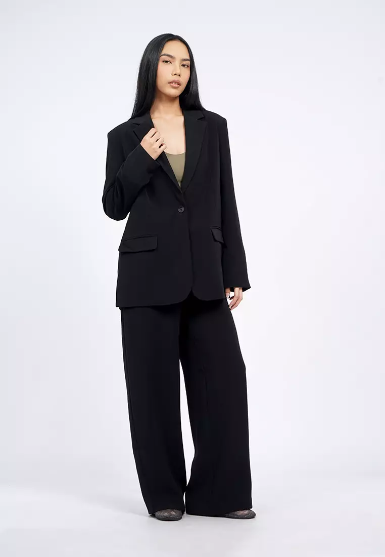 Oversized Long Sleeve Blazer