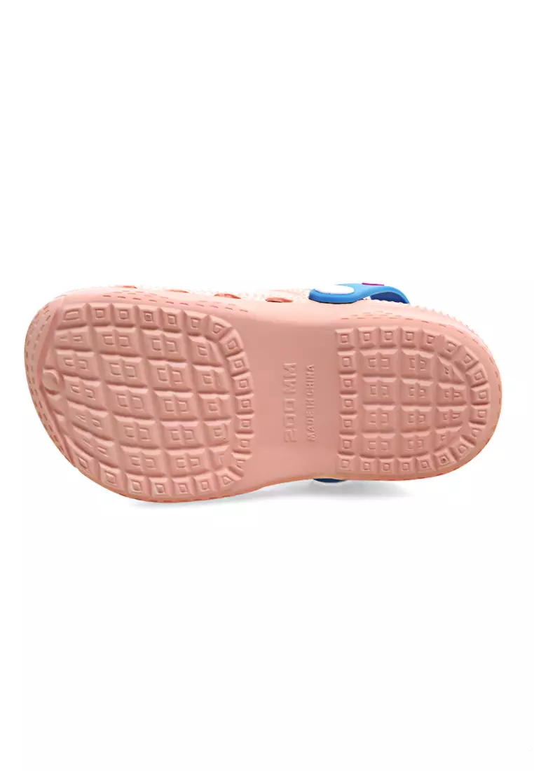 Mians Sepatu Sandal Anak Unisex Cute Anti Slip Elastic Comportable Material EVA ORIGINAL - Pink