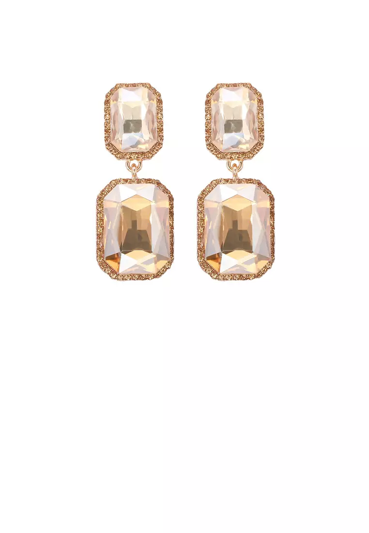 Champagne cubic clearance zirconia