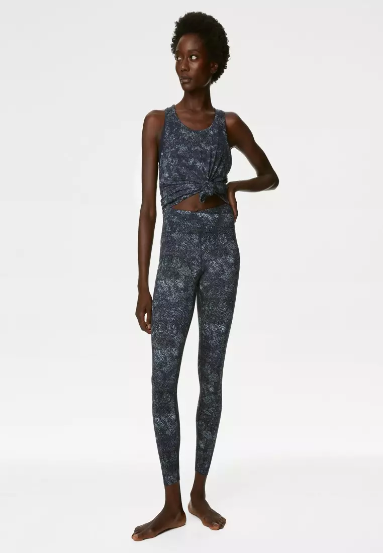 Print Leggings Marks And Spencer Grey Leggings Checked Leggings