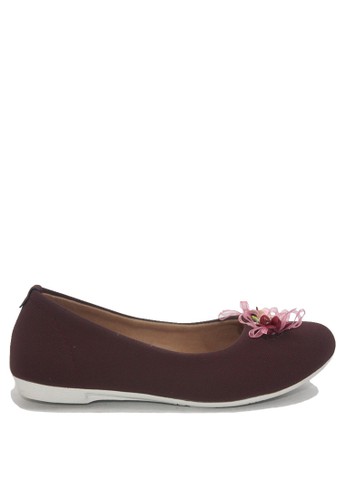 Jual Dr Kevin Dr Kevin Kids Flat Shoes 351 001 Maroon Original Zalora Indonesia