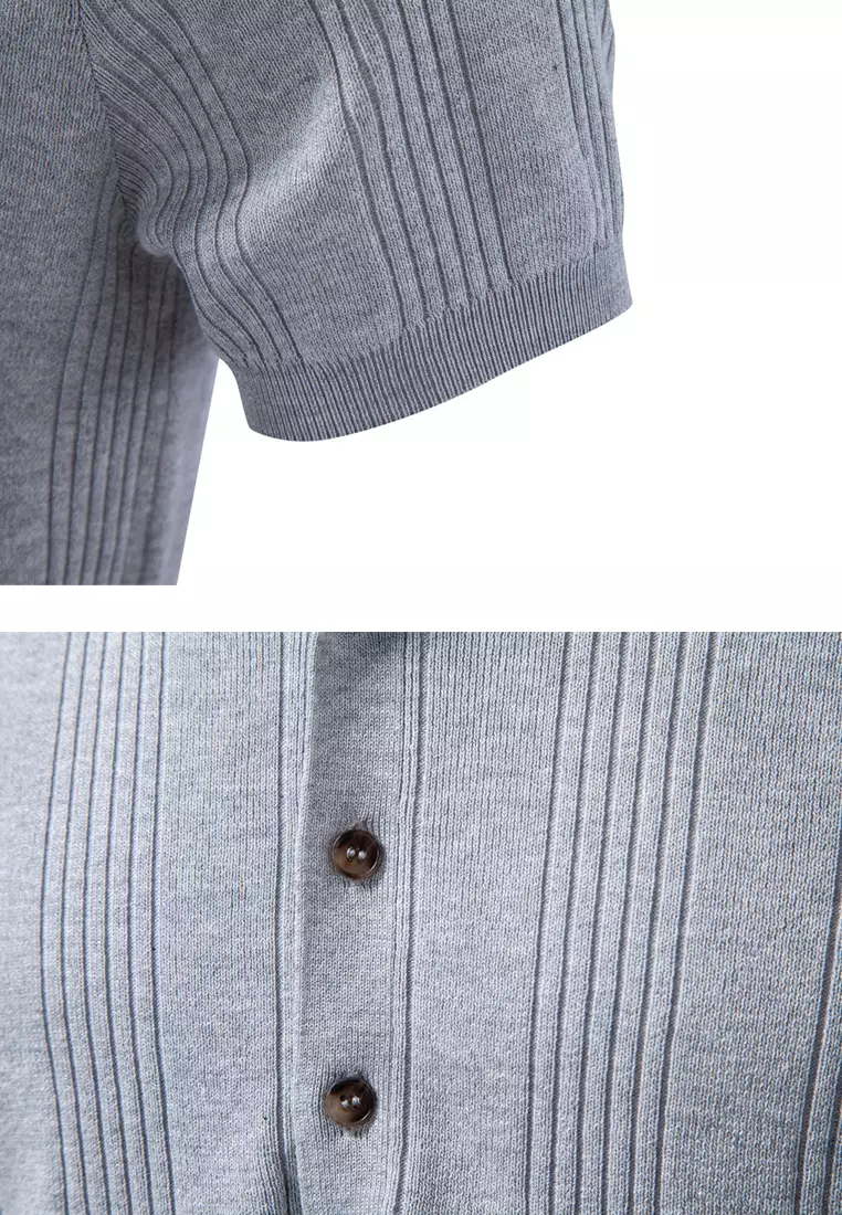 亨利領短袖Polo衫 AX-PSD8068