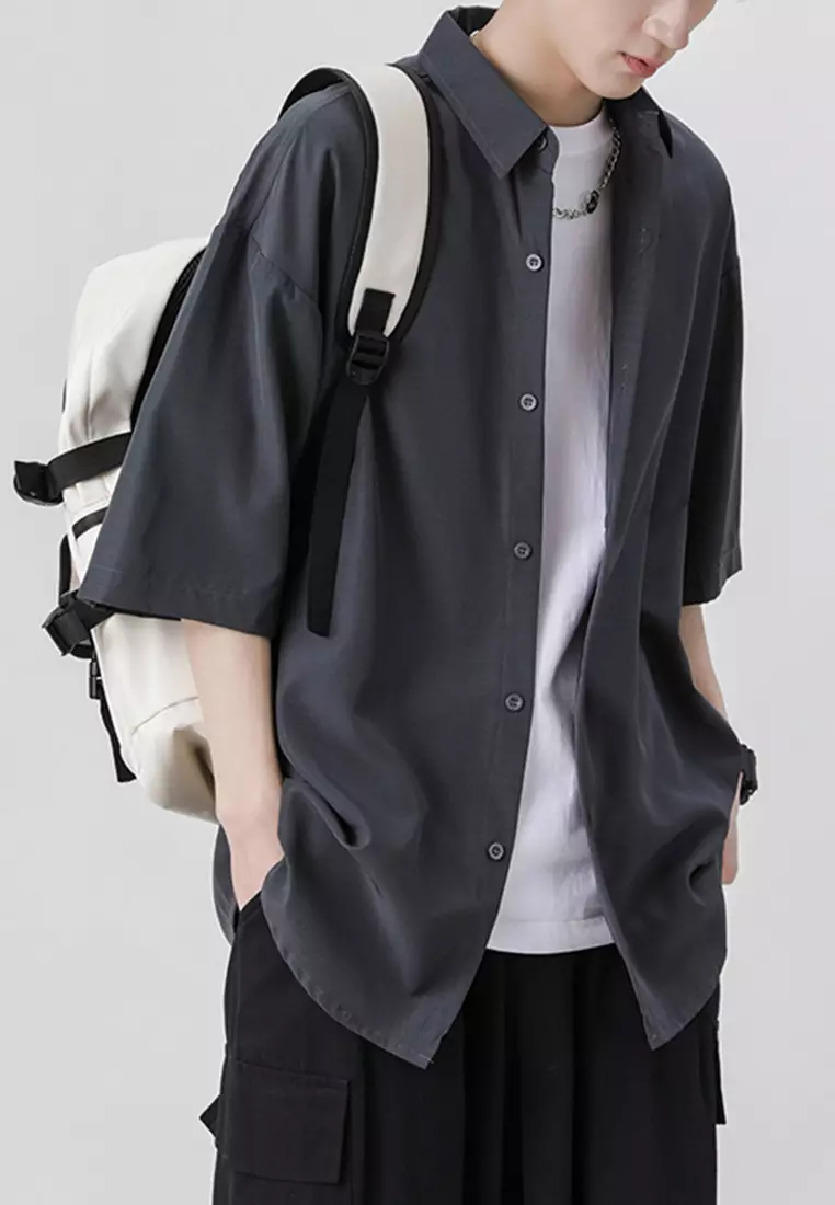 Thin Casual Short Sleeve Shirt AC-CY009