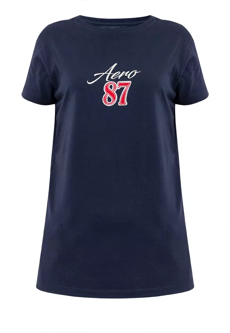 Ladies Logo 87 Tee Navy Blue