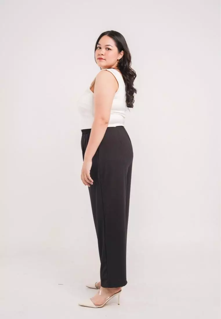 Plus Size Reguler Pants Rhode Black