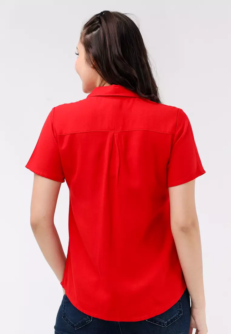 Boldtwill Rayon Short Sleeves Blouse