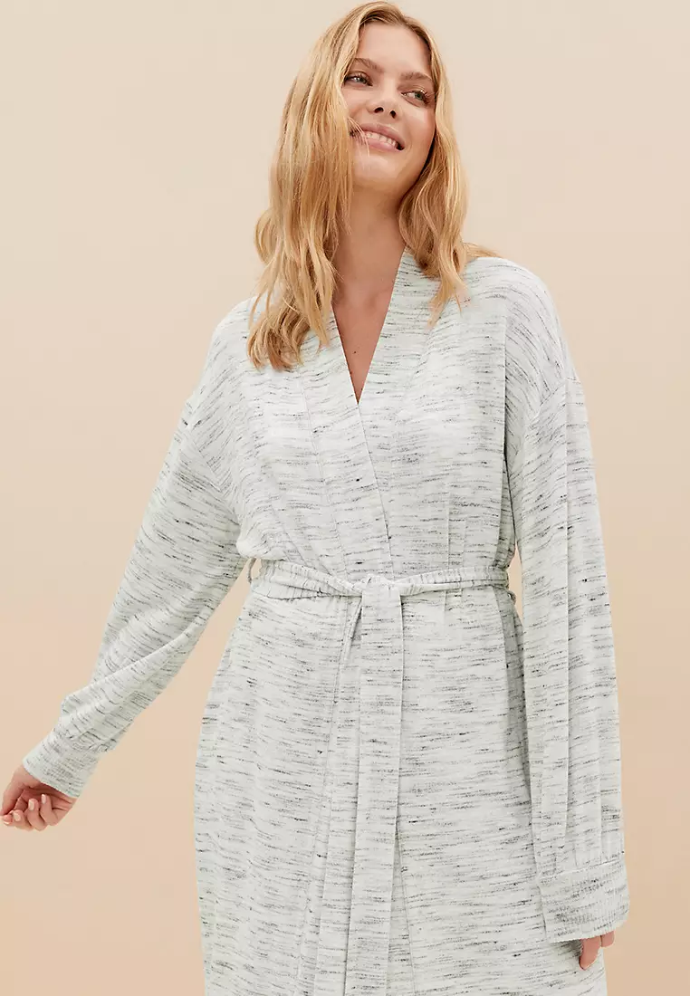 Marks and spencer hot sale white dressing gown