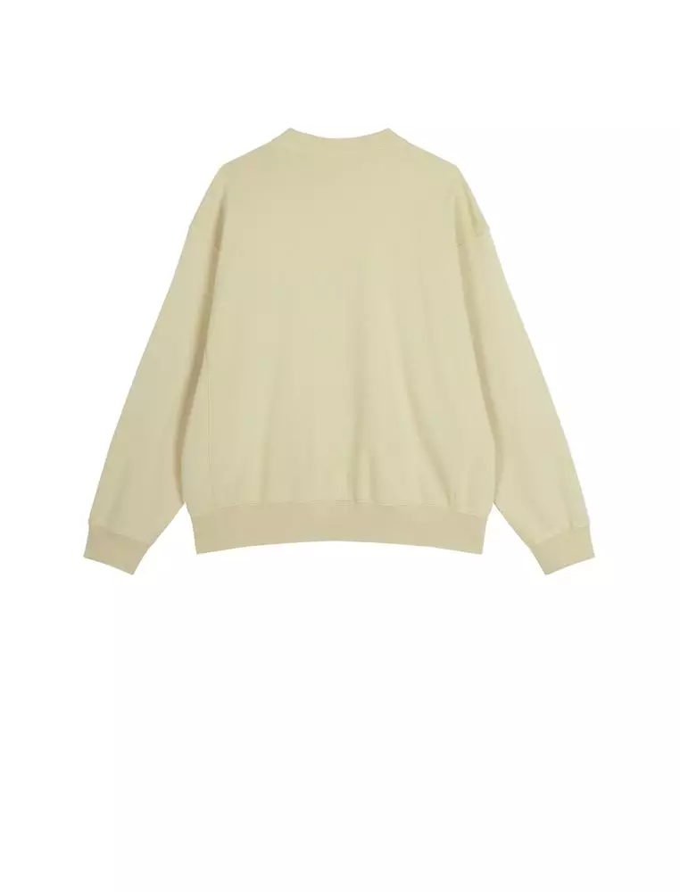 Long Sleeve Printed Pullover Hoodie