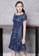 Twenty Eight Shoes blue VANSA Fashion Smocked Ruffled Denim Dress VCW-Bd82205 3690CAA2F8937EGS_2
