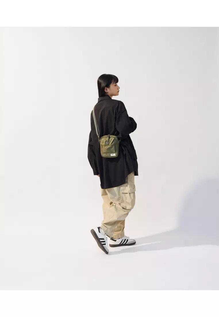 Plain-me 單色經典旅行小包-綠色