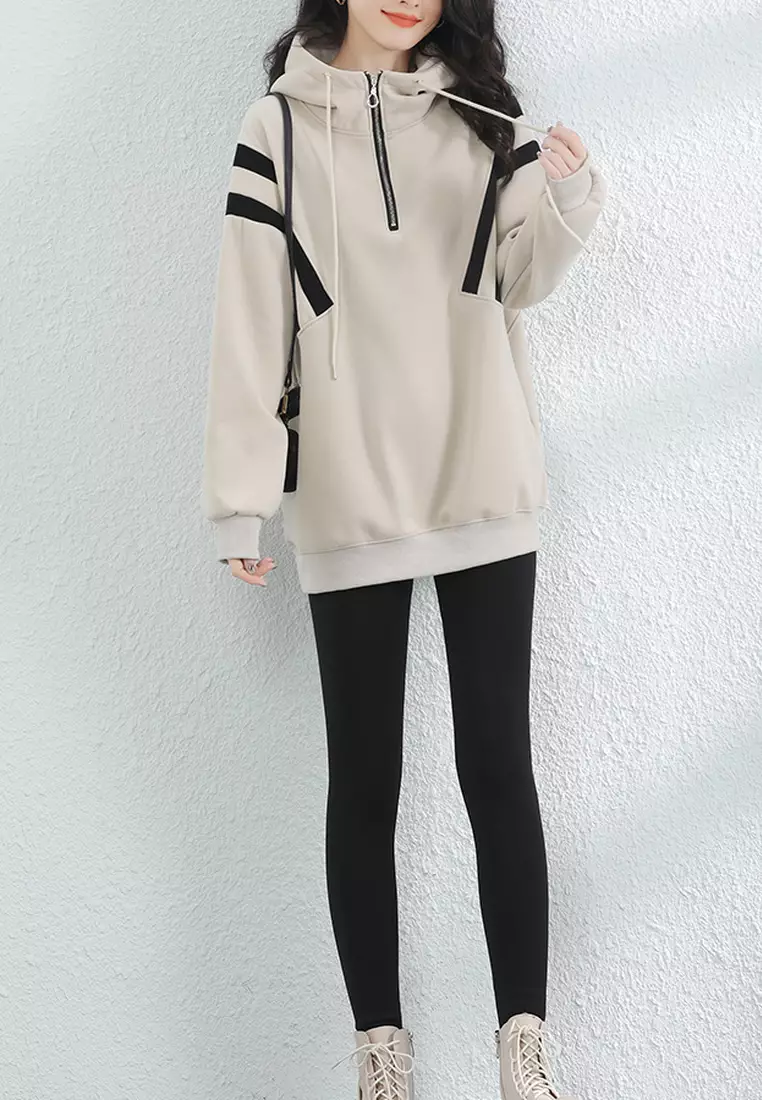 Leggings Cheap Long Sweaters Long Sweater Oversized Sweater - Main Image