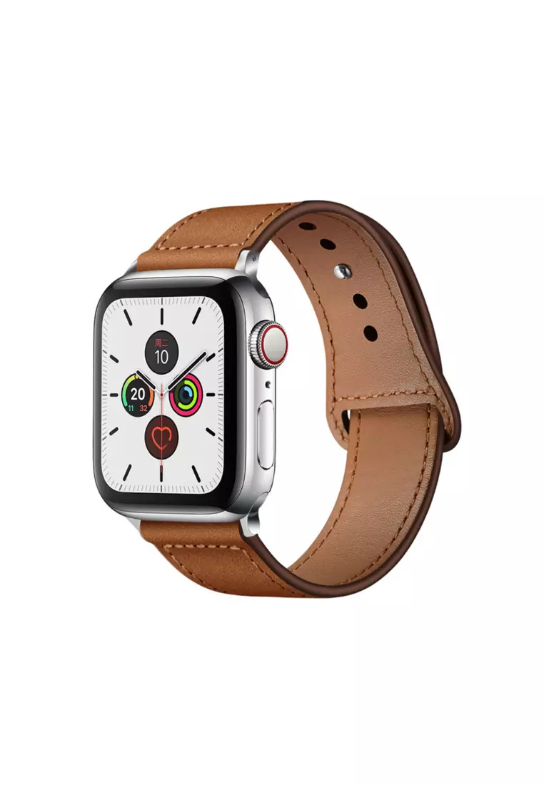 Genuine leather apple 2025 watch strap