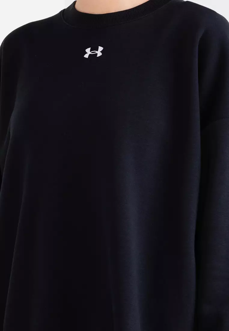 Buy Under Armour Rival Fleece Oversized Crew Sweatshirt Online