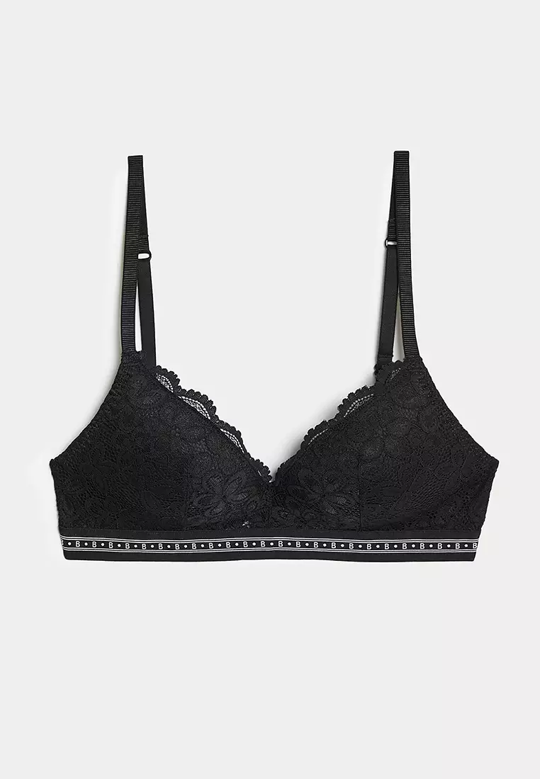 Cleo Lace Non Wired Plunge Bra