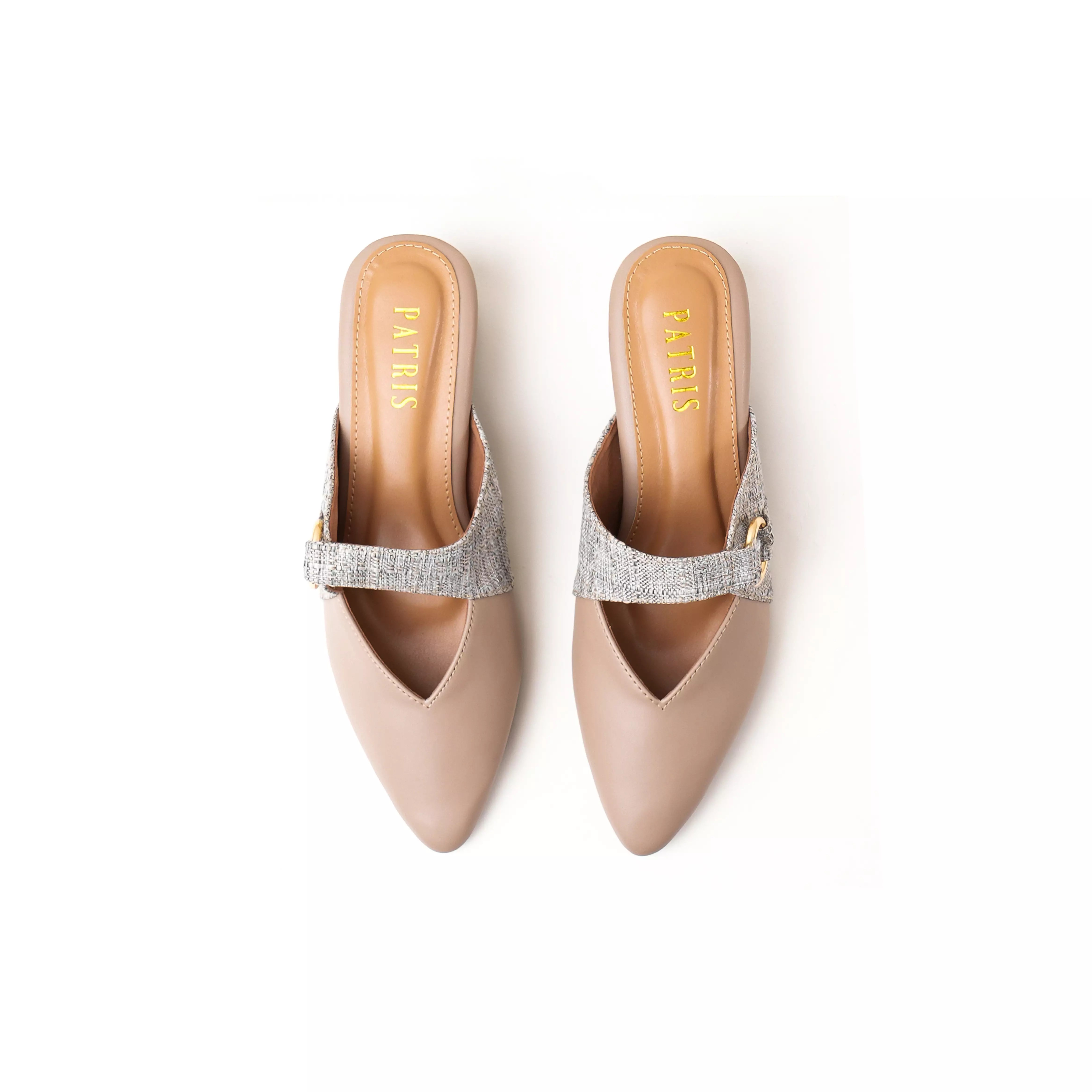 PATRIS Genia Mules Wanita Heels / Hak 4 Cm