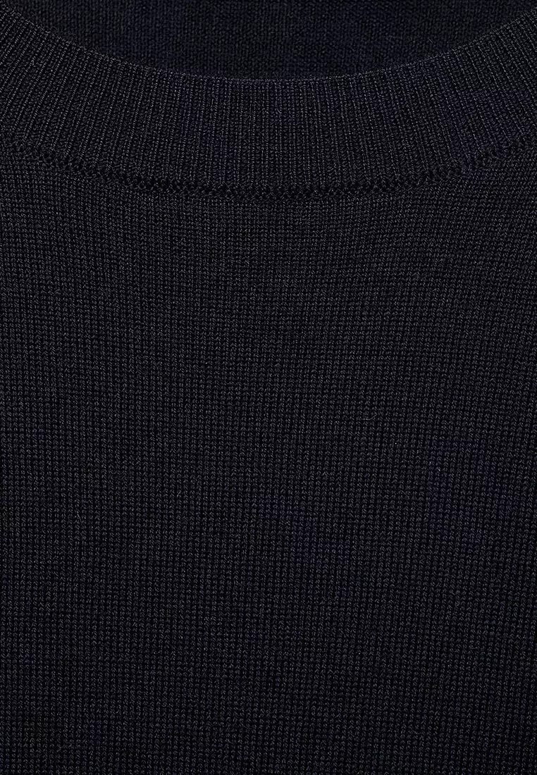 100% Merino Wool Crew Neck Sweater