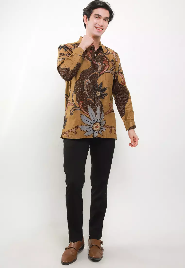 Azura Shirt Kemeja Batik Pria Panjang