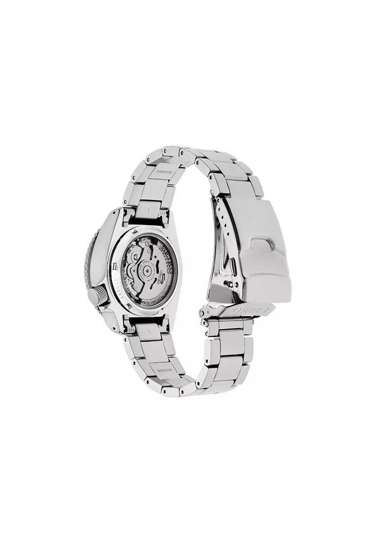 Special Edition Men Automatic Diver Watch SRPK65K1 Silver Stainless Steel Strap