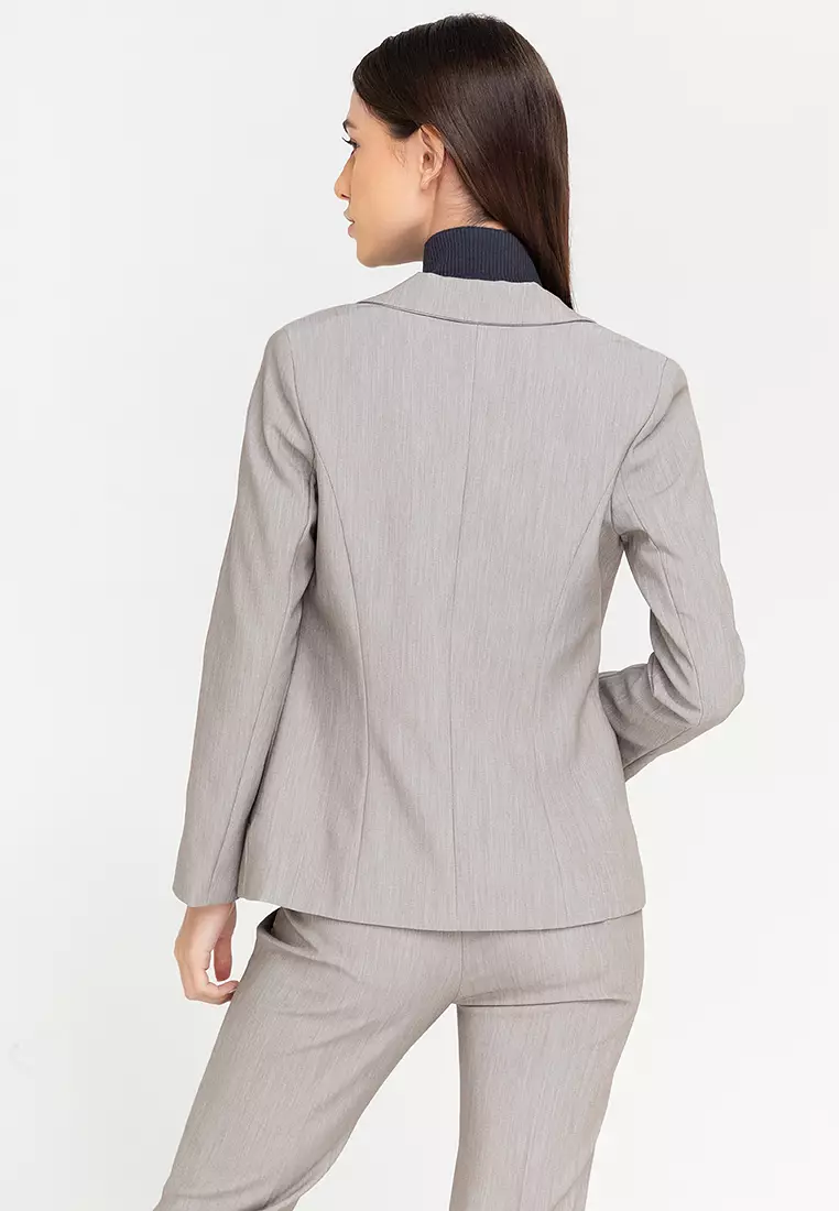 Buy Well Suited Fitted Suit Jacket 2023 Online ZALORA Philippines