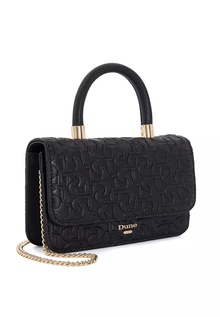 Darlyn Monogram Grab Crossbody Black