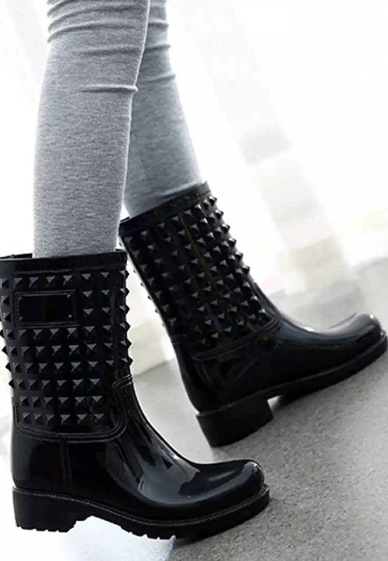 Rain boots valentino top