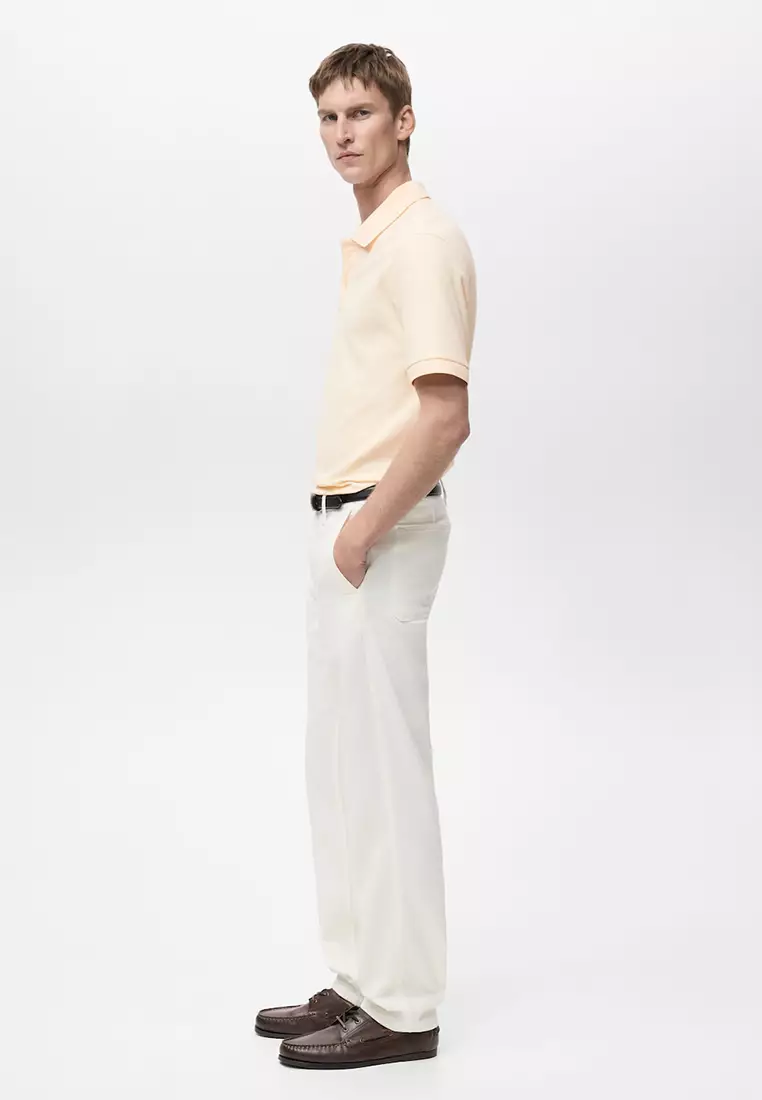 Regular-Fit Cotton Piqué Polo Shirt