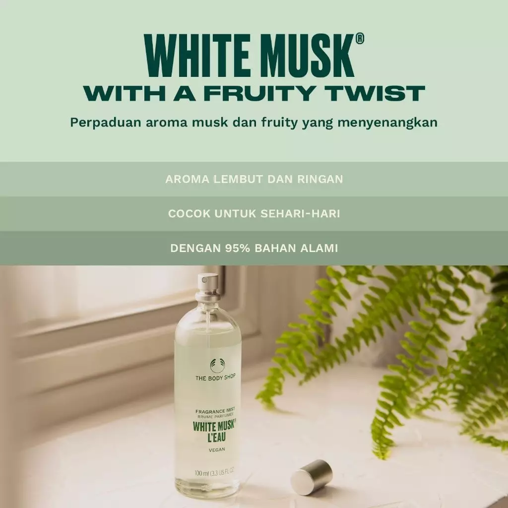 White Musk L'Eau Fragrance Mist 100Ml