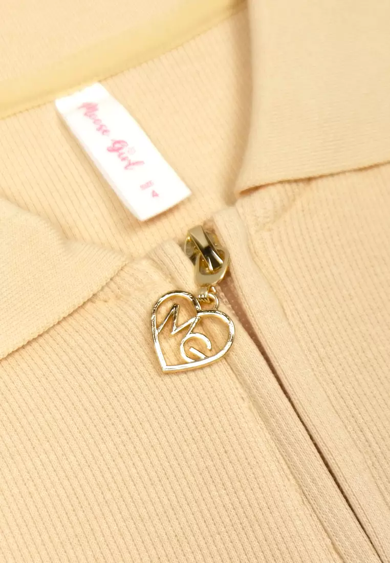 Girls Blouse With Collar