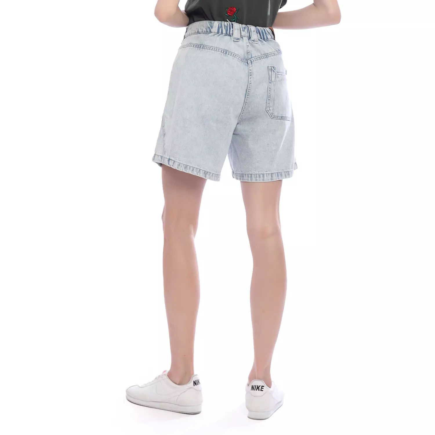 Spyderbilt Celana Pendek Denim Wanita Siena Bermuda Planet Surf