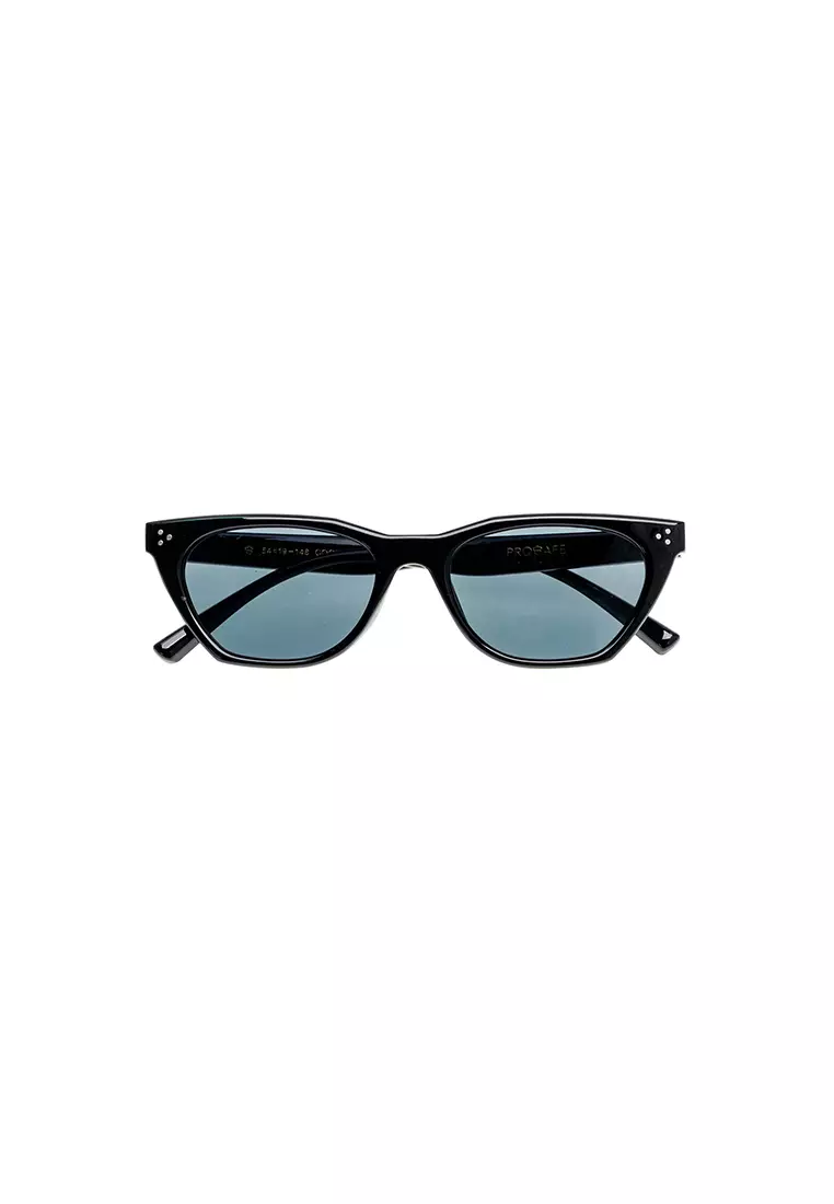 Cookie Unisex UV400 Sunglasses - Fashionable Everyday Wear - Dark Ink
