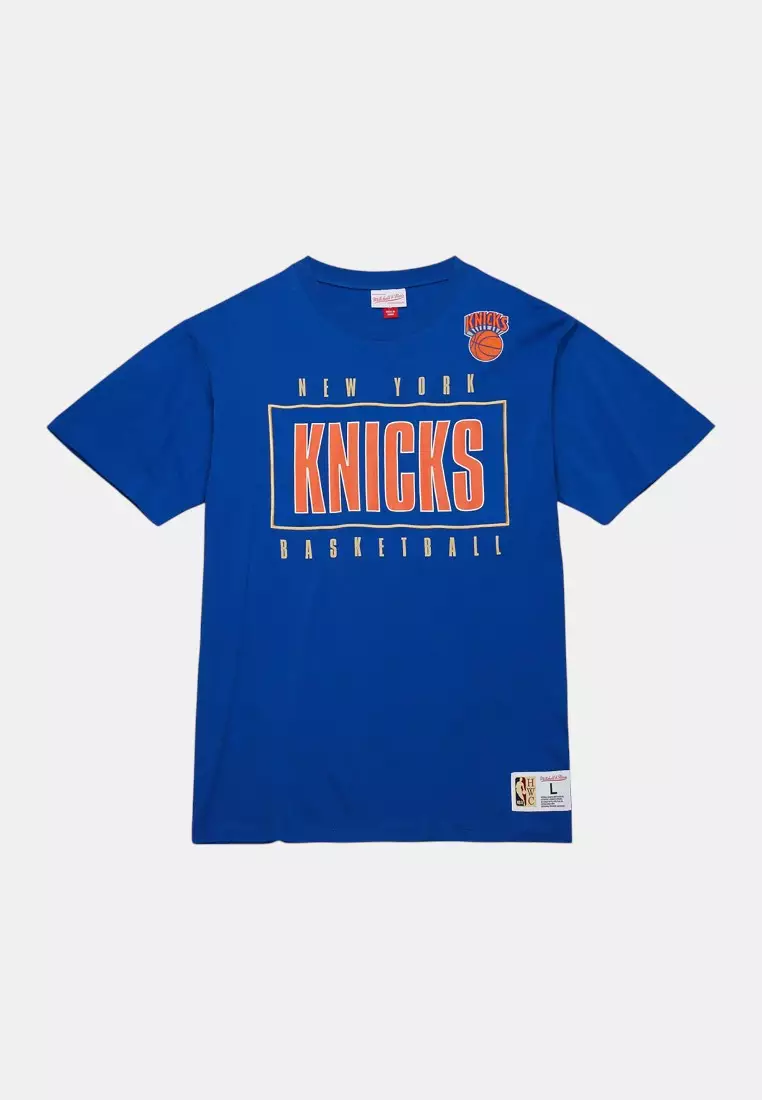 New York Knicks Team Origins Crew Neck Tshirt for Men