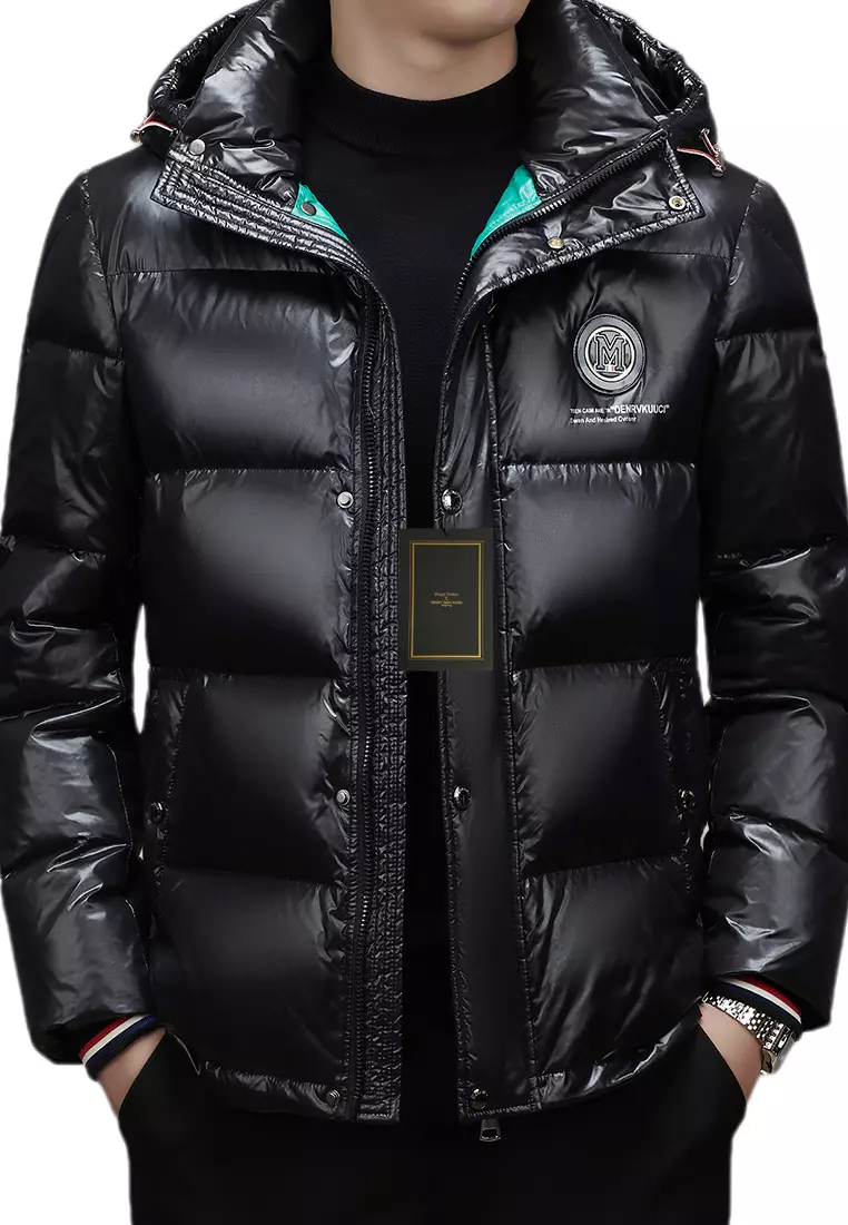 Buy HAPPY FRIDAYS Men s Casual Hooded Down Coats LB9907 2024
