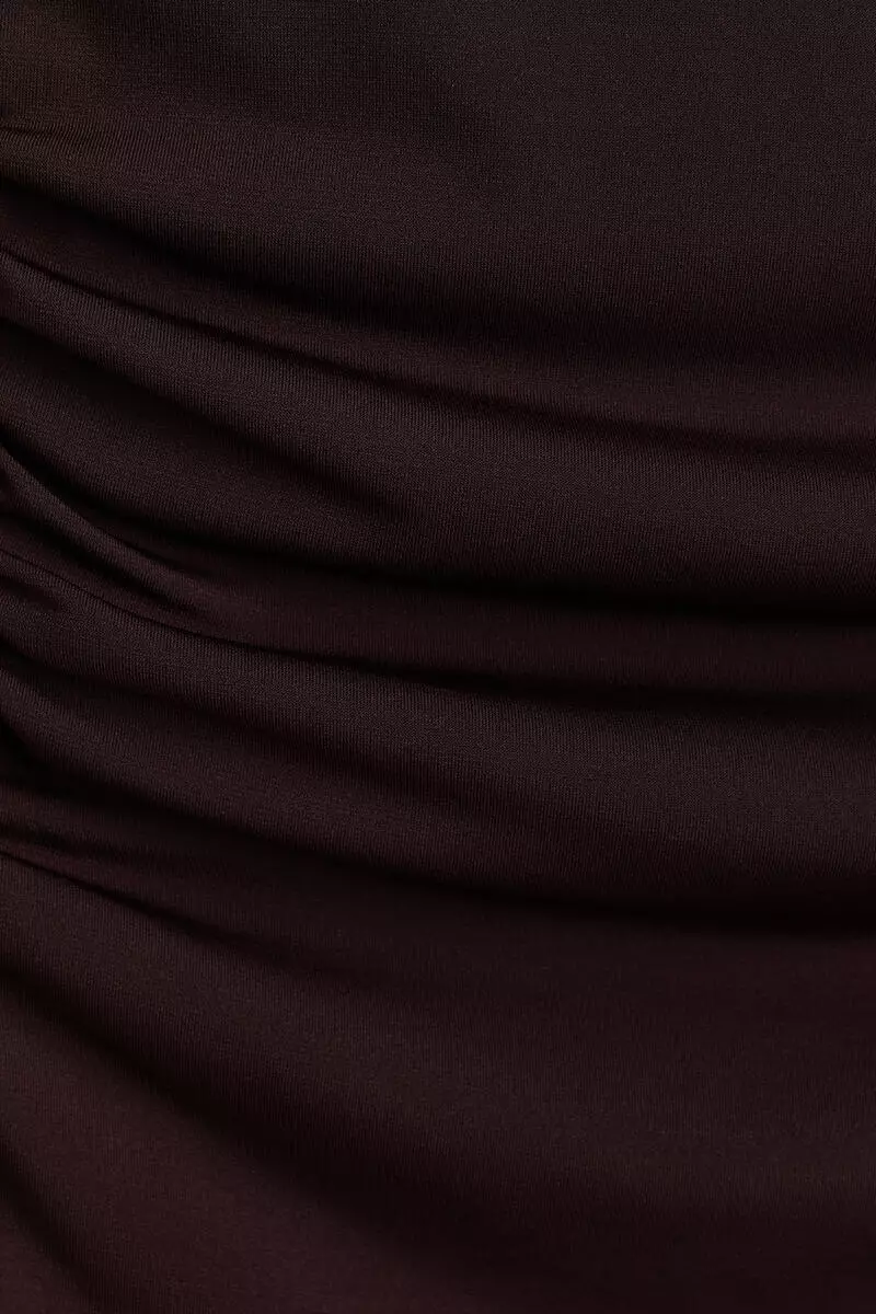 Cap-sleeved dress