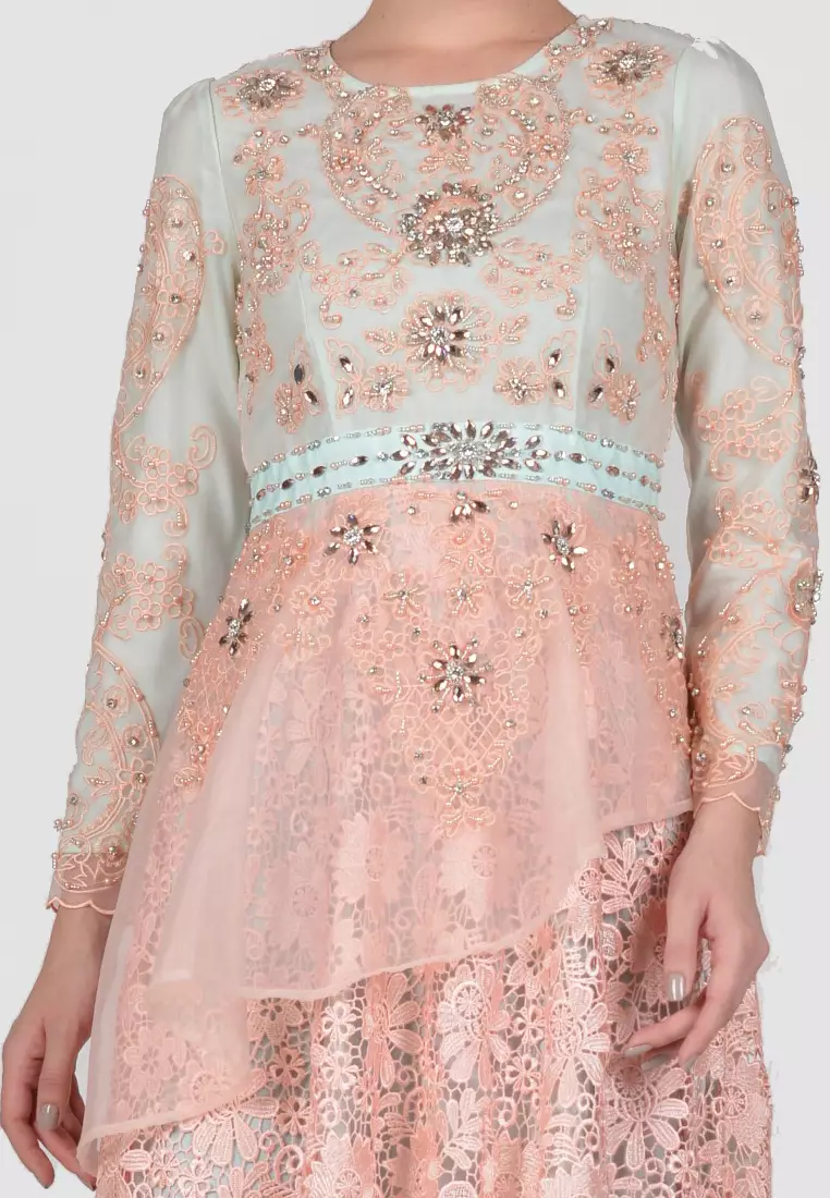 Bibiq Gamis Brokat Organza