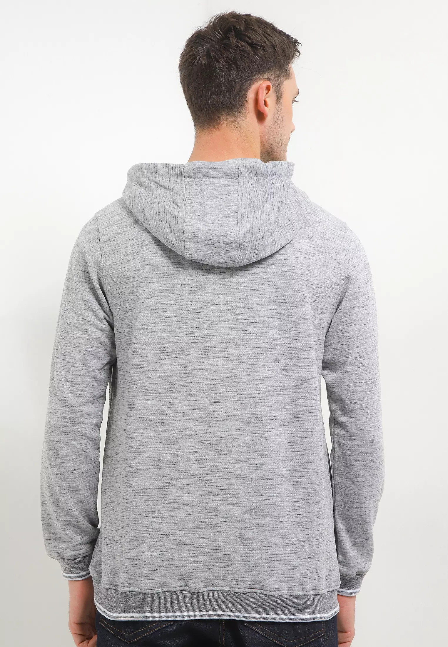 Cressida Pullover Sweatshirt Hoodie VB222G - Grey