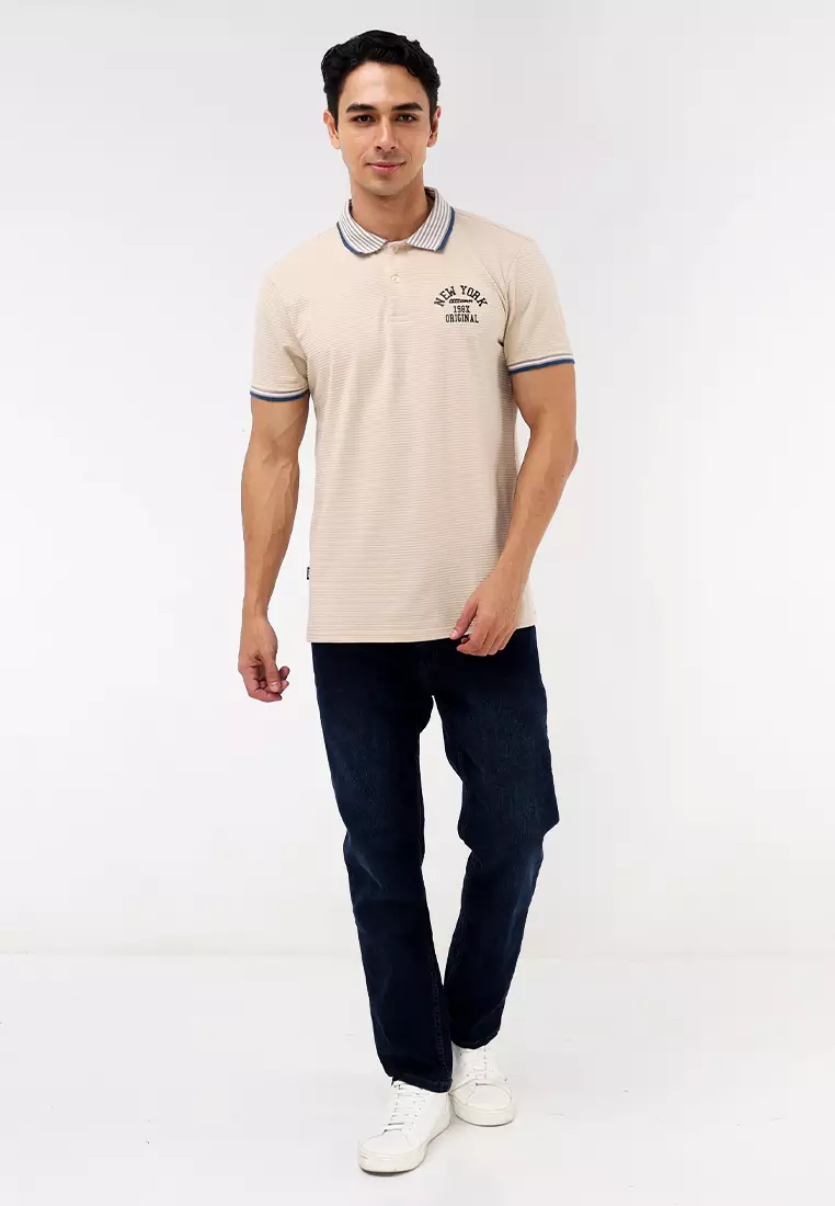 Collared Shirt Jacquard