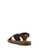 Noveni black Cross-Strap Sandals 52FCDSH26F2662GS_3