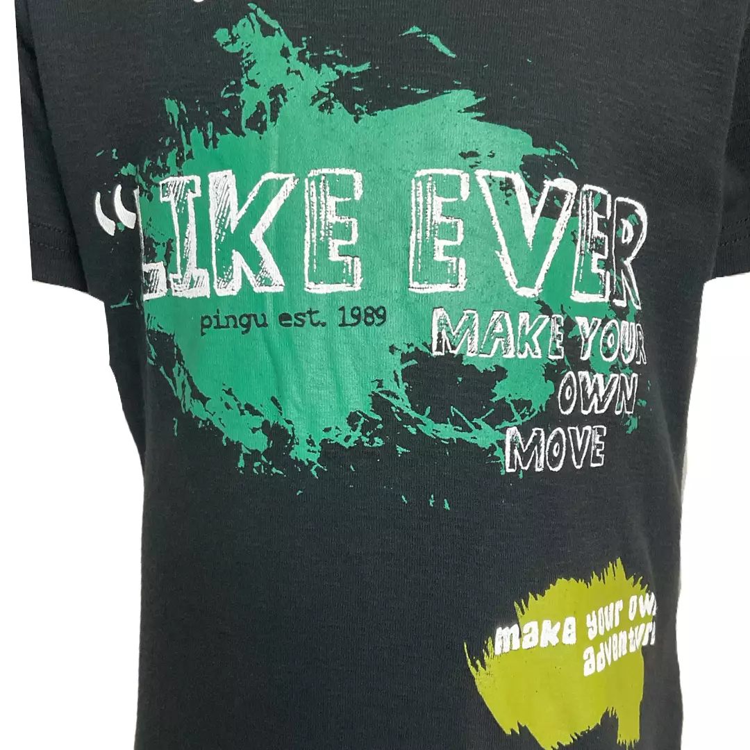 Pingu Kaos Anak Laki Laki Glows In The Dark Hitam 92005728