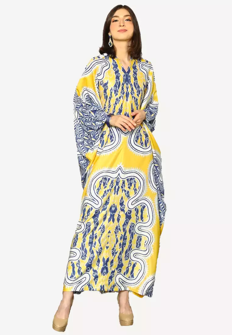 Kanzi Exclusive Long Sleeve Batik Yellow