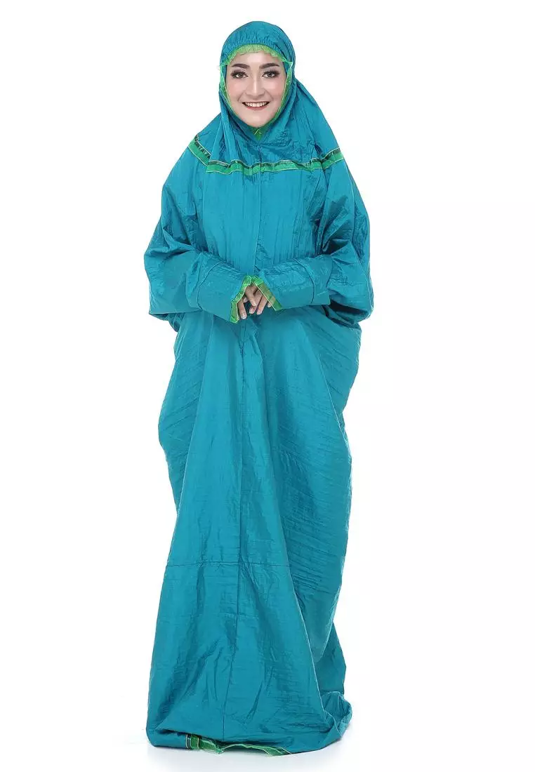 Prayer Mukena Abaya Terusan Parasut Salwa - Tosca