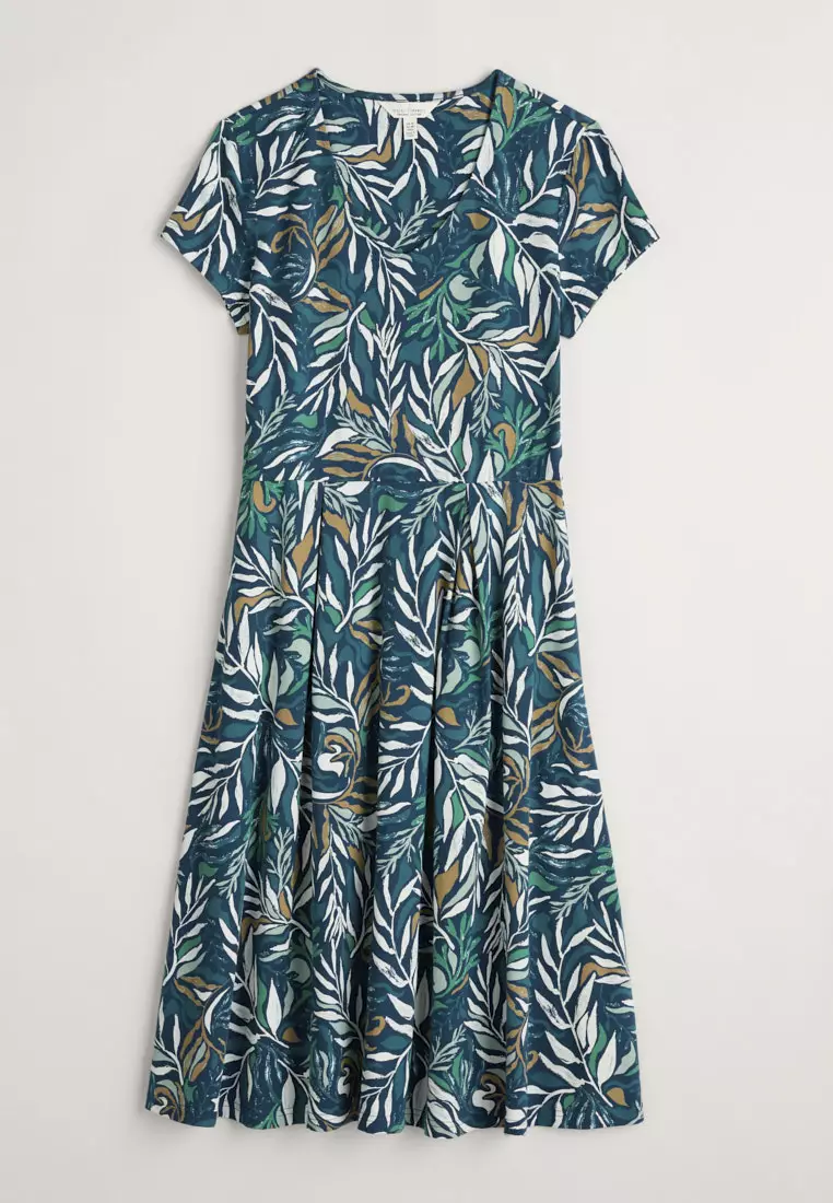 Buy Seasalt Cornwall Seasalt Cornwall Teal Pier View Dress 2024 Online ...