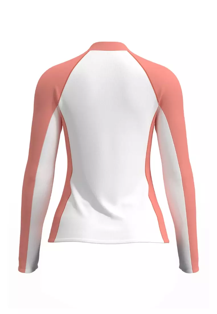 Supplementary Ladies Peach Zip Front UV Jacket