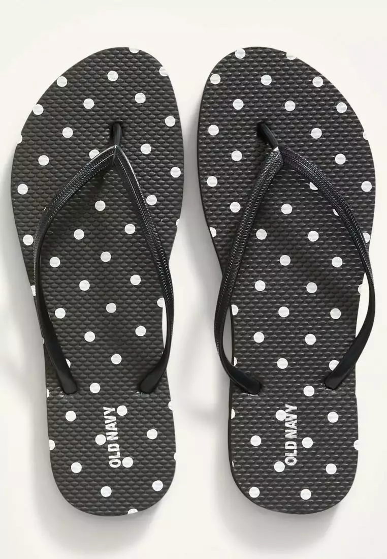 Discount on Old Navy  shoes - SKU: Patterned Plant-Based Flip-Flop Sandals