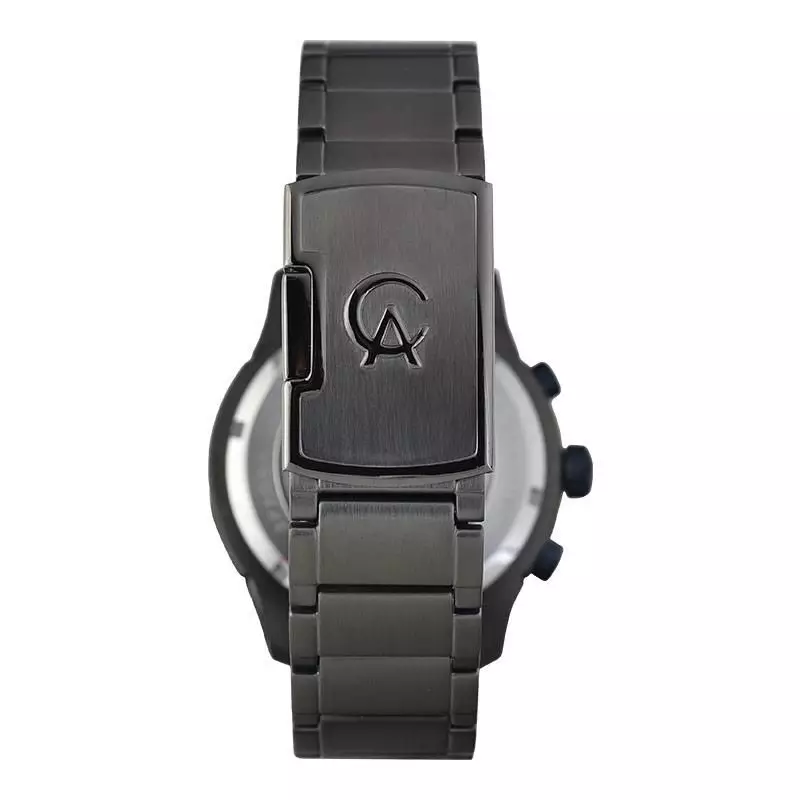 Alexandre Christie 6665 Grey Ring Blue Dasar Black Cowok
