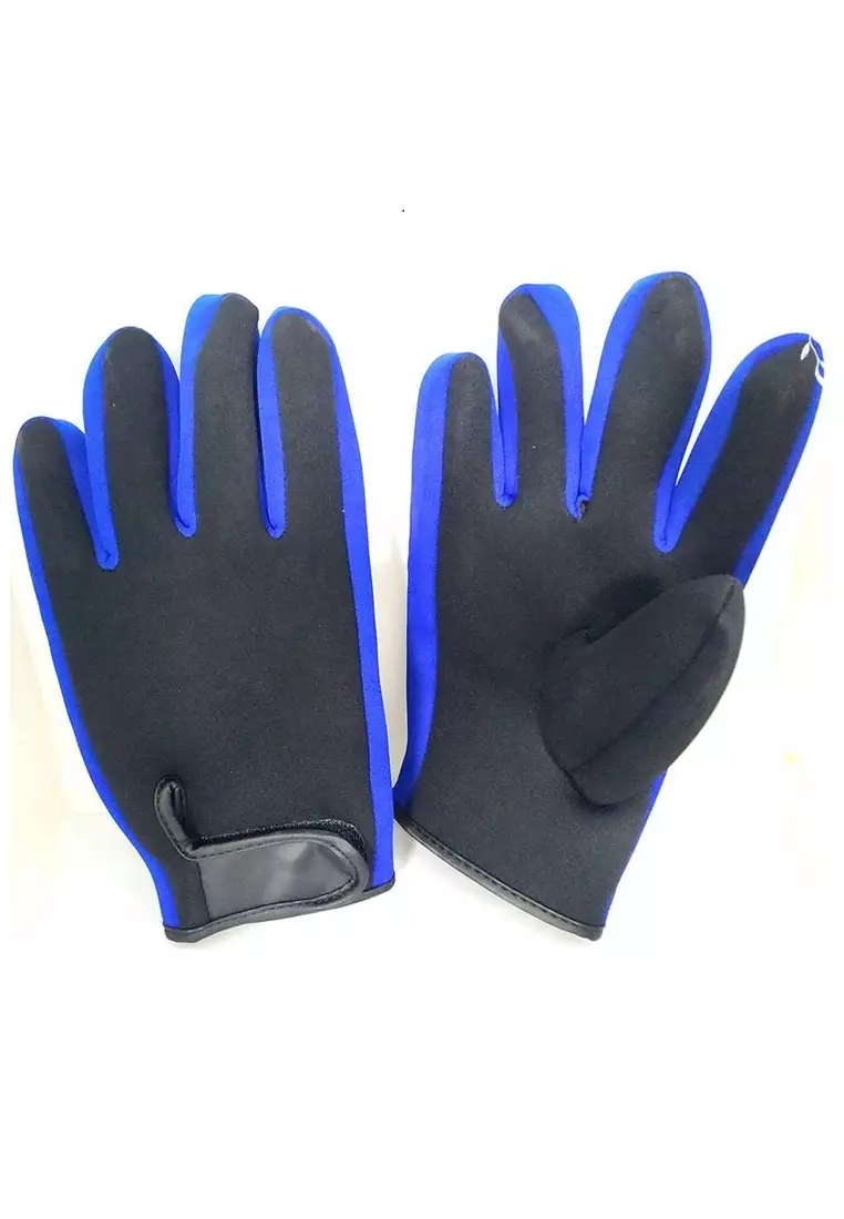 Decs Sarung Tangan Glove Mobil Racing SBR Pad Design Sporty Comfortable Size M Material Kain ORIGINAL - Black