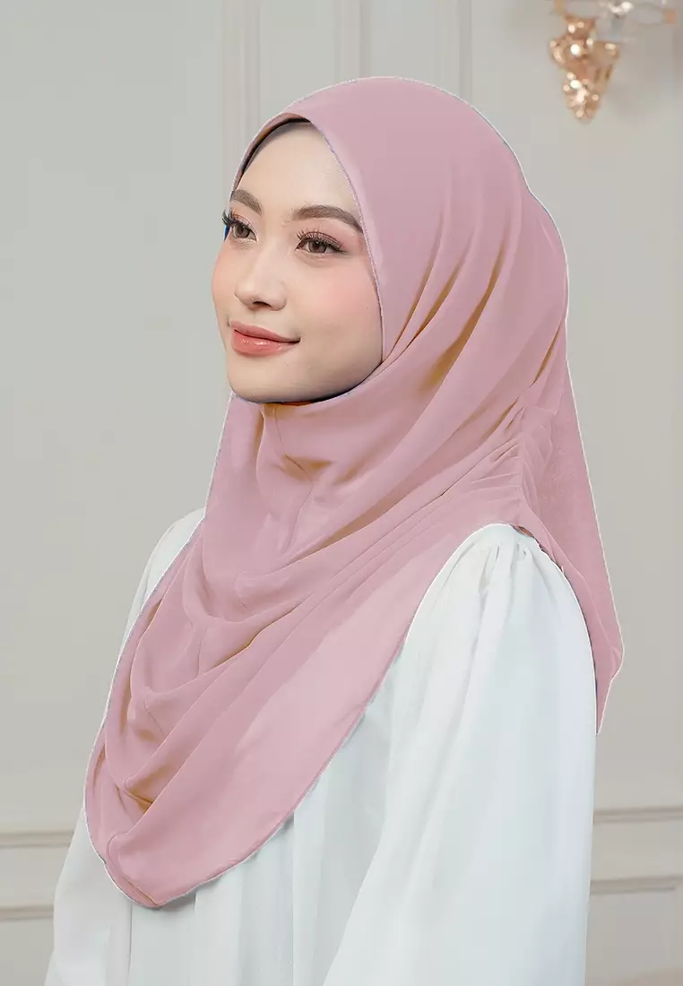 HIJAB INSTAN AURORA - SWEET PINK