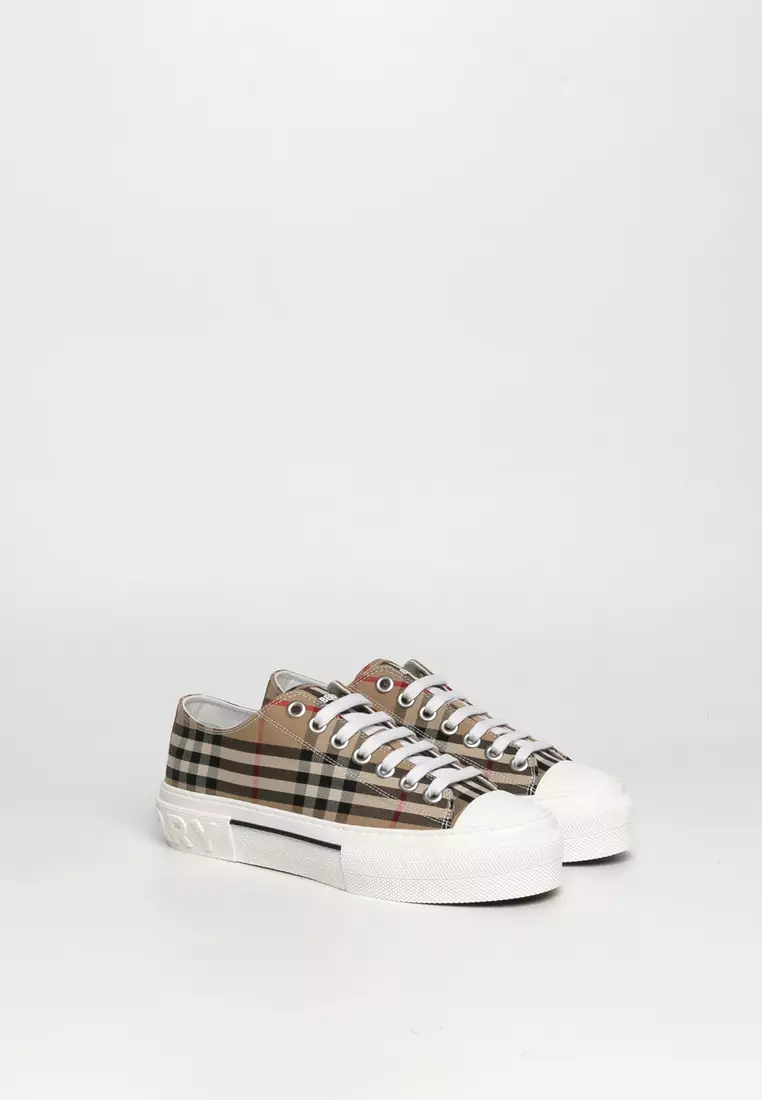 Check Cotton Sneakers Sneakers